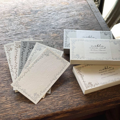 Letterpress Noble Note Cards