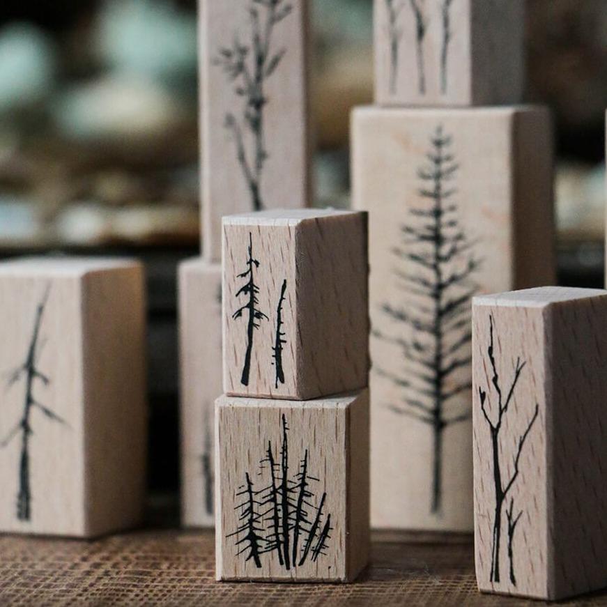 LCN Forest Rubber Stamp Set - Vol. 3