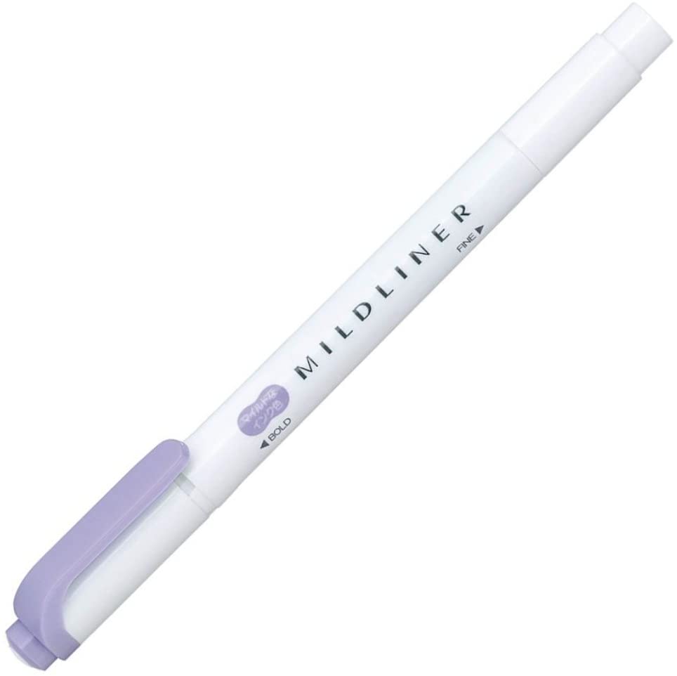 Zebra / Mildliner Highlighters - Shibu (5 Colors)