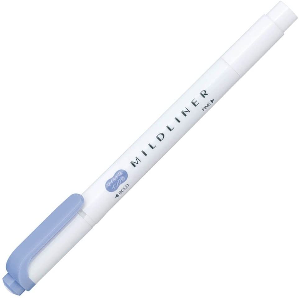 Zebra / Mildliner Highlighters - Shibu (5 Colors)