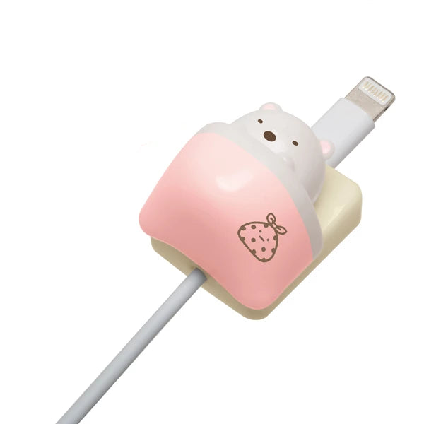 Sumikkogurashi Charging Cable Mascot - Polar Bear