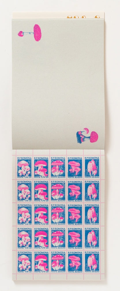 100 Paper Pad - Mushrooms