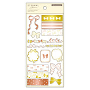 Clear Shiny Stickers - Ribbon