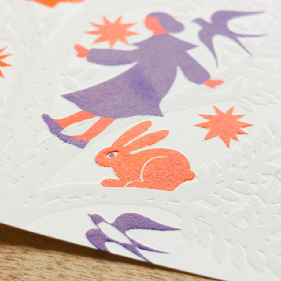 Nishi Shuku Birthday Card - Tree