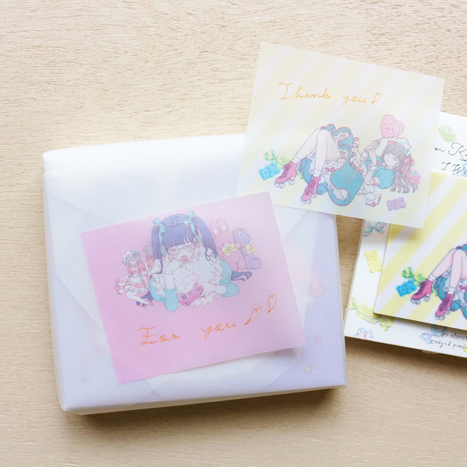 Imai Kira Tracing Paper Sticky Note - I Want Candy