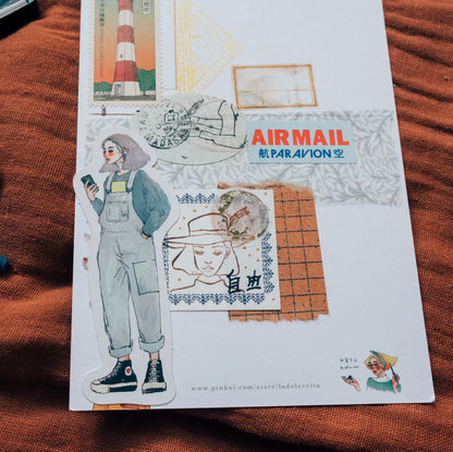 Sticker Set - Bon Voyage (30 pieces)
