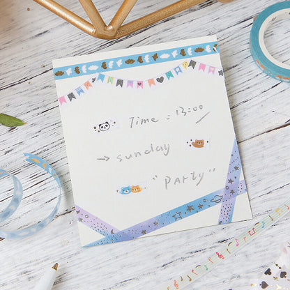 Slim Washi Tape - Garland