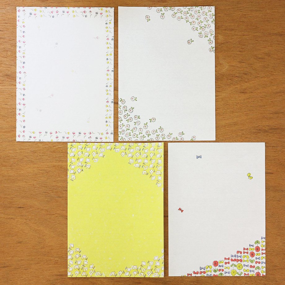 admi Writing Paper Pad - Hanauta (Flower Song)