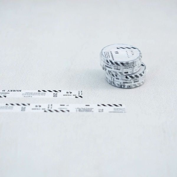 Yohaku / Washi Tape - Black and White