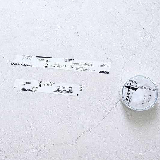 Yohaku / Washi Tape - Monochrome