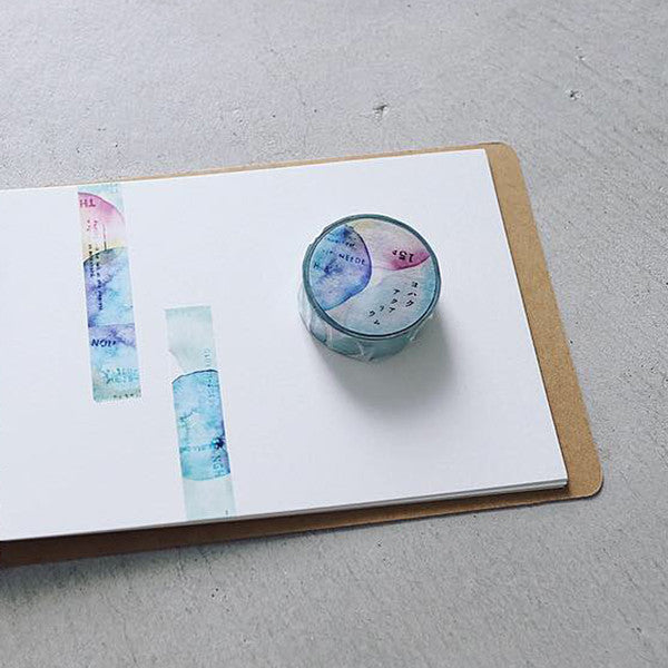 Yohaku Washi Tape - Aquarium