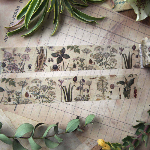 Sunny Sunday Washi Tape - Poison Plants