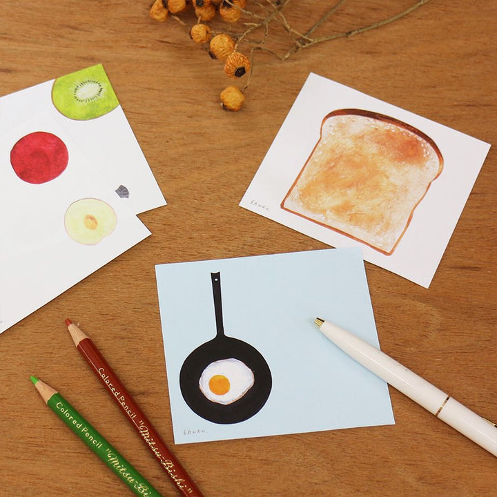 Nishi Shuku Square Memo Pad - Morning