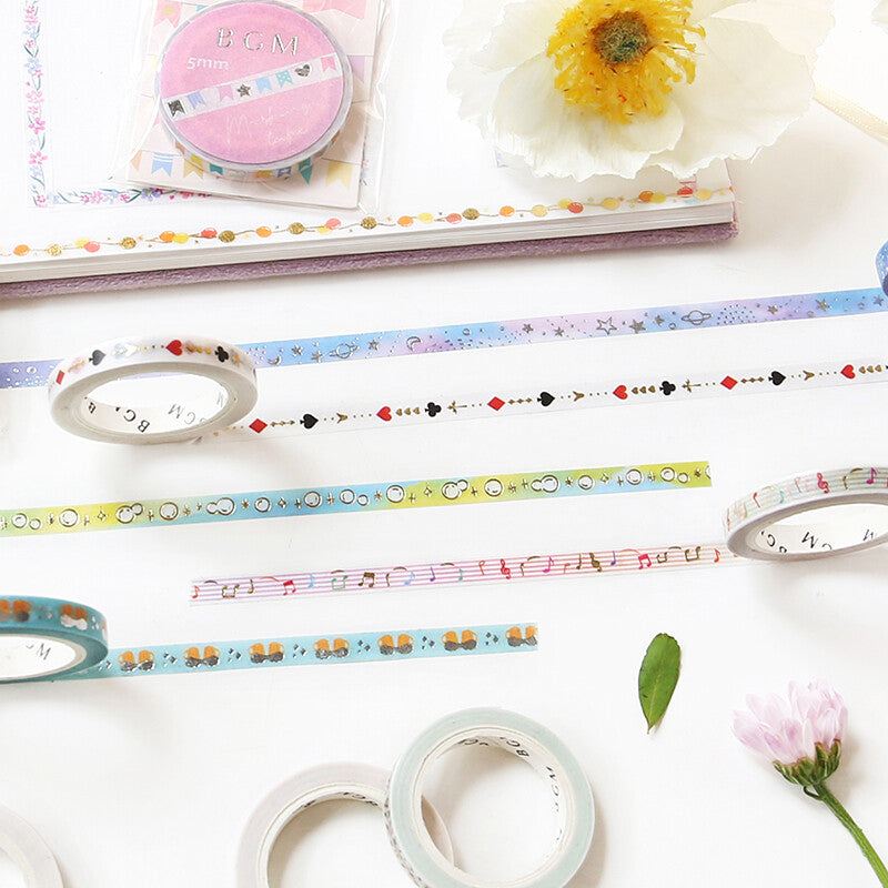 Slim Washi Tape - Galaxy
