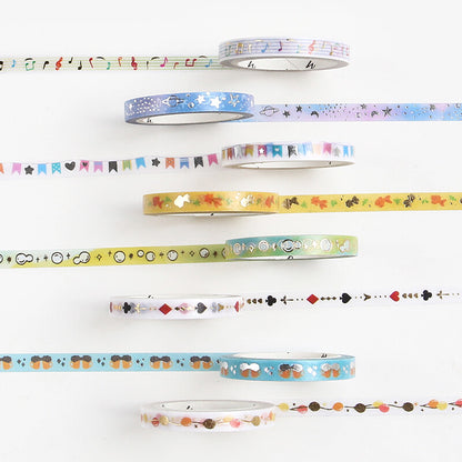 Slim Washi Tape - Garland