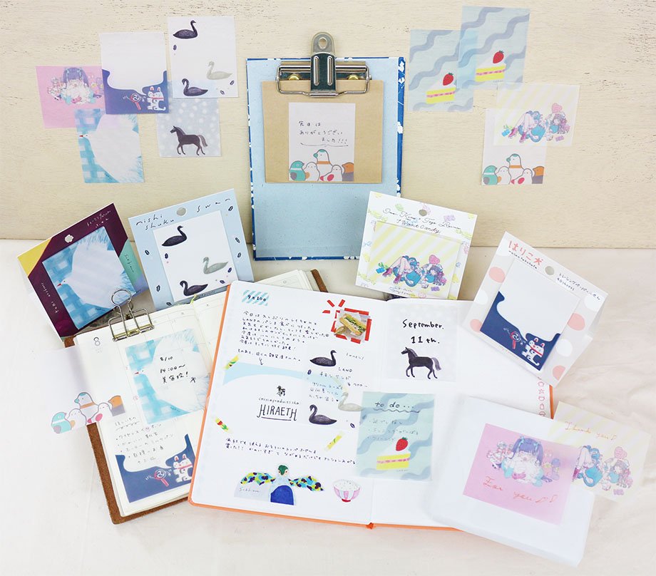 Imai Kira Tracing Paper Sticky Note - Geek Girl