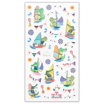 Animal Sports Stickers - Sailing