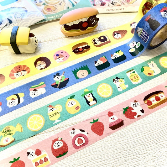 concombre Washi Tape - Happy Animals