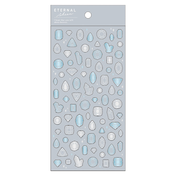 Clear Shiny Stickers - Jewel
