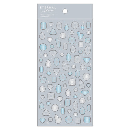 Clear Shiny Stickers - Jewel