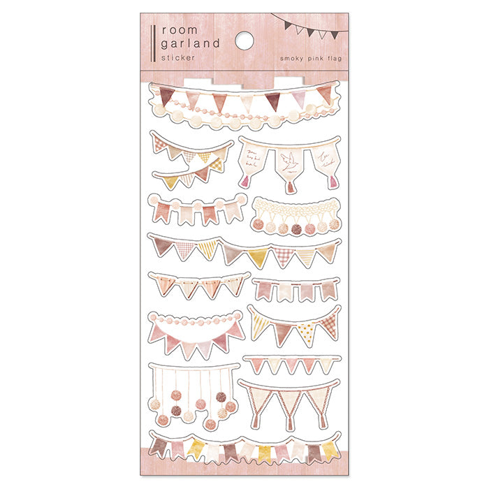 Garland Stickers - Smoky Pink