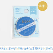 Slim Washi Tape - Crystals