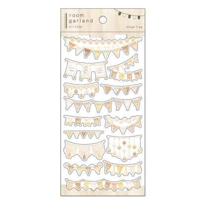 Garland Stickers - Beige