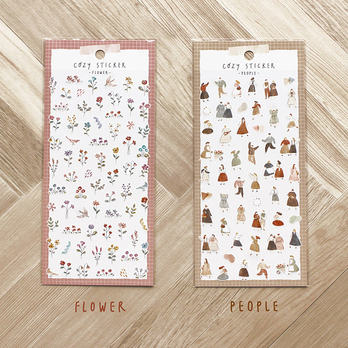 Cozy Stickers - People