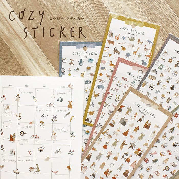 Cozy Stickers - Coffee