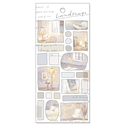 Landscape Stickers - Dawn (夜明け)