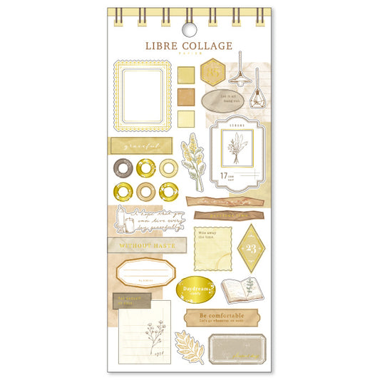Collage Stickers - Yellow