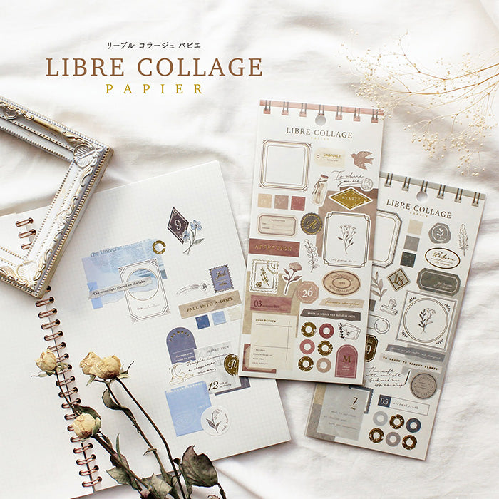 Collage Stickers - Purple