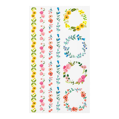 Print-on Stickers - Flowers