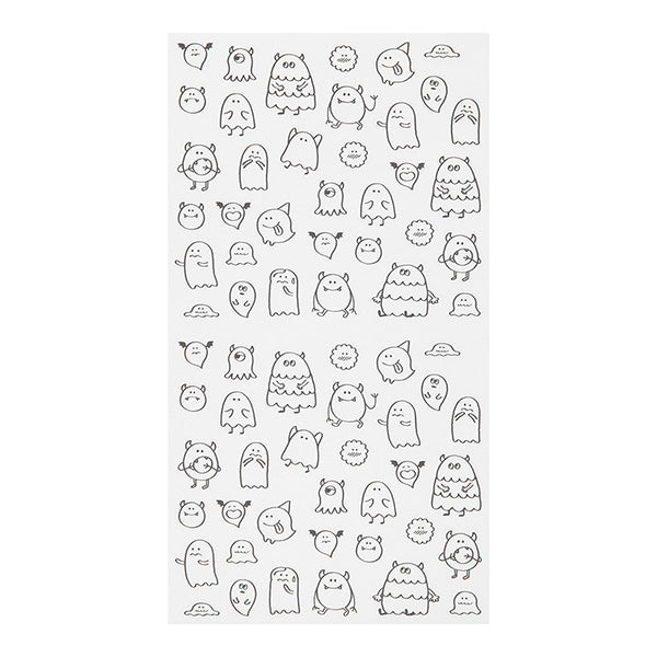 Planner Stickers - Happy Monsters