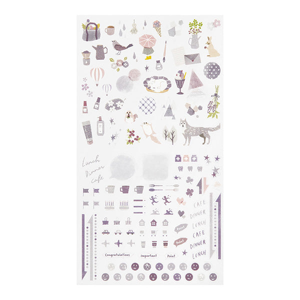 Planner Stickers - Happy Lavender