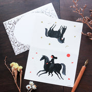 Nishi Shuku Birthday Card - Flower Garden
