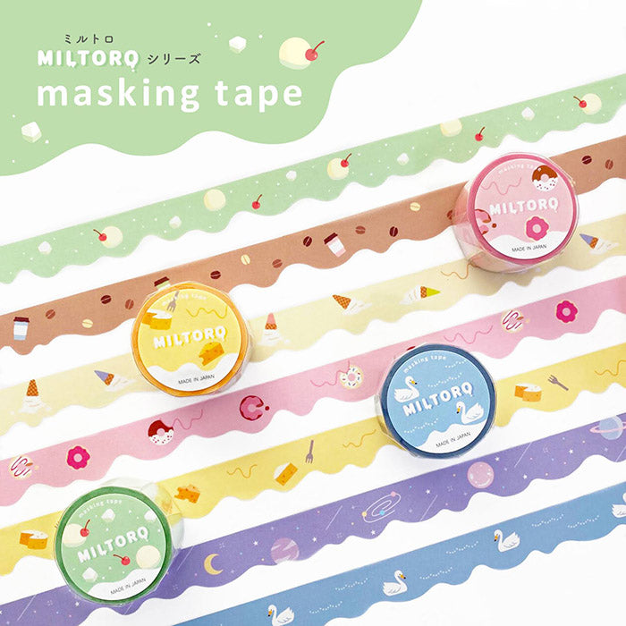 Die-cut Washi Tape - Soft Cream