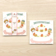 [Last Stock] mizutama / Square Memo Pad - Special Cake