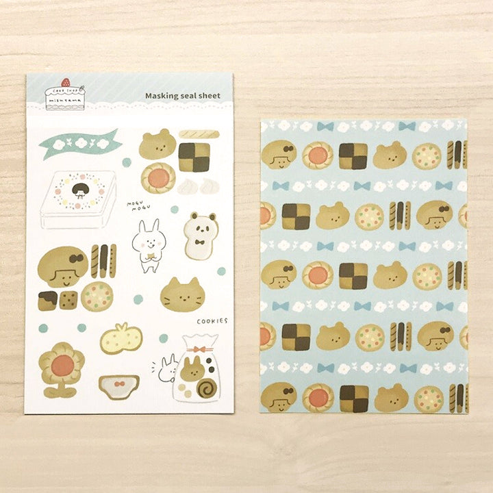 Limited Edition Deco Stickers Set - Cookies (2 sheets)