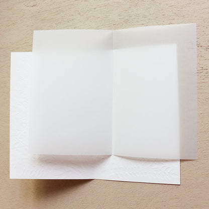 Necktie Birthday Card - Tulip