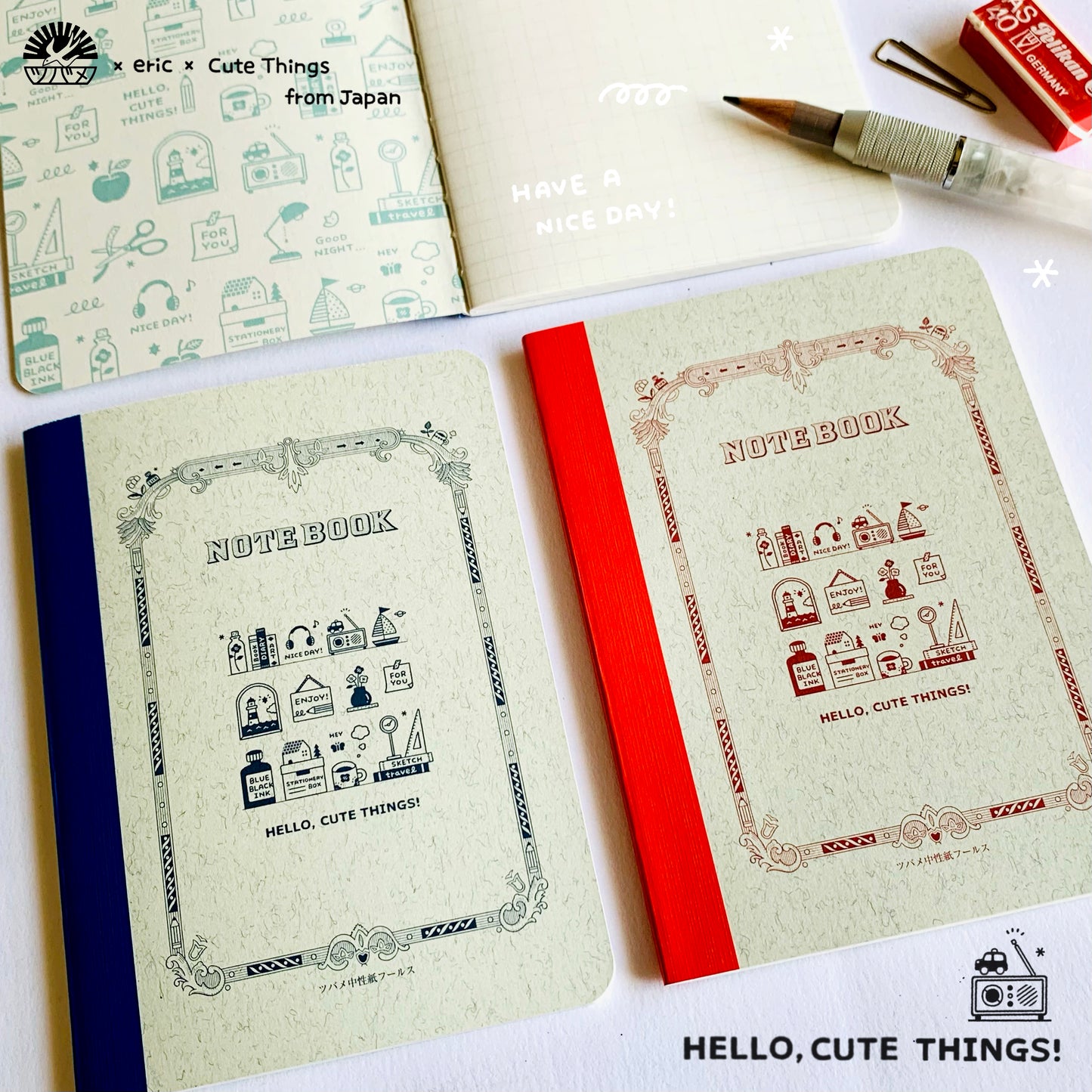 eric x CTFJ Tsubame Notebook Set