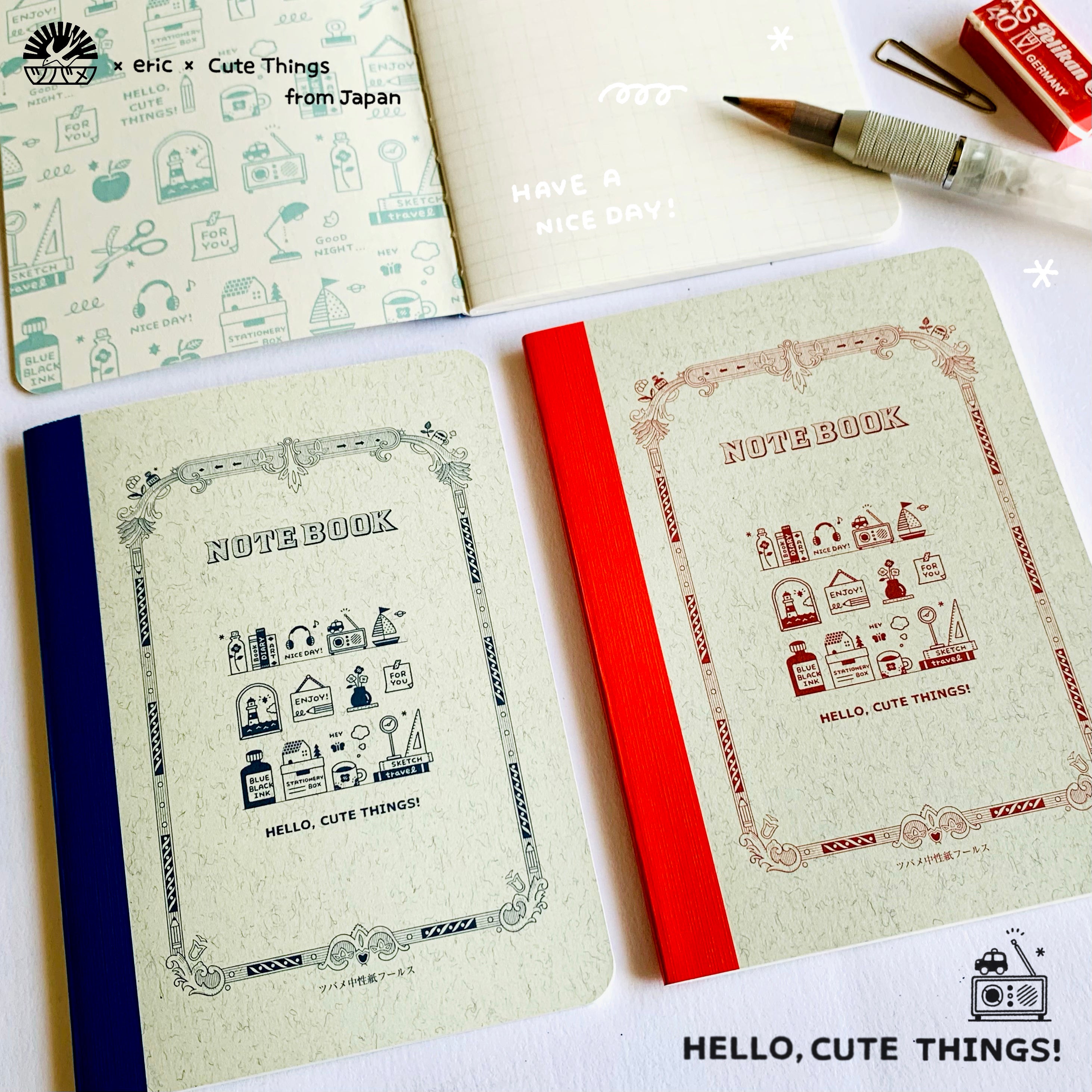 eric x CTFJ Tsubame Notebook Set