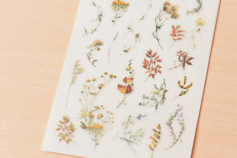 MU Print-on Stickers - Spice Autumn Leaves