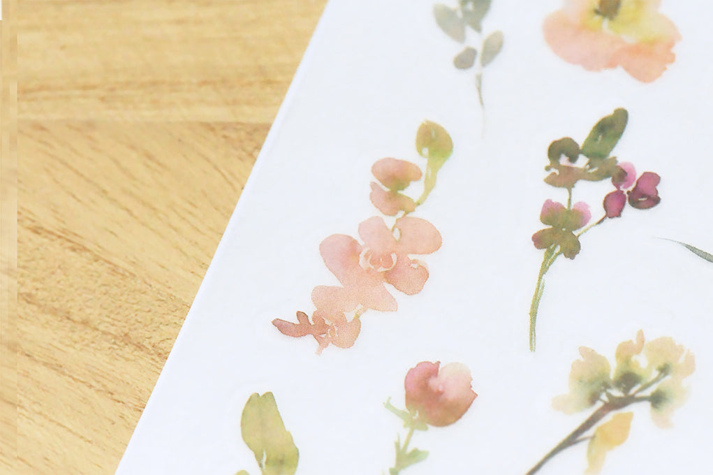 MU Print-on Stickers - Flower Field