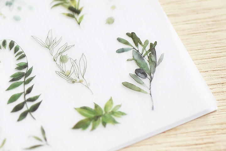 MU Print-on Stickers - Ferns & Leaves
