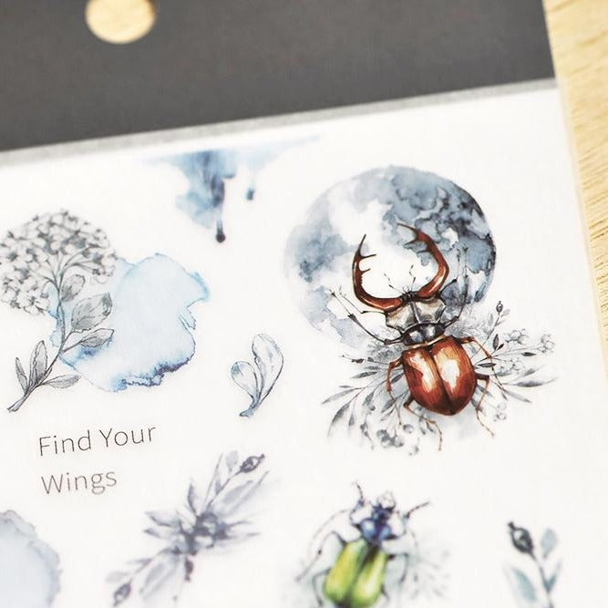 MU Print-on Stickers - Insects