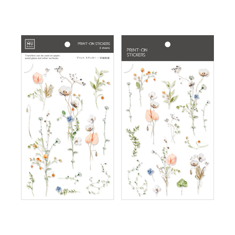 MU Print-on Stickers - Mistborn Blooms