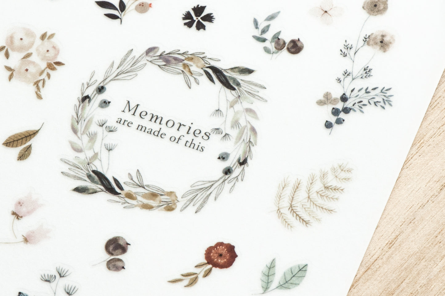 MU Print-on Stickers - Autumn Memories