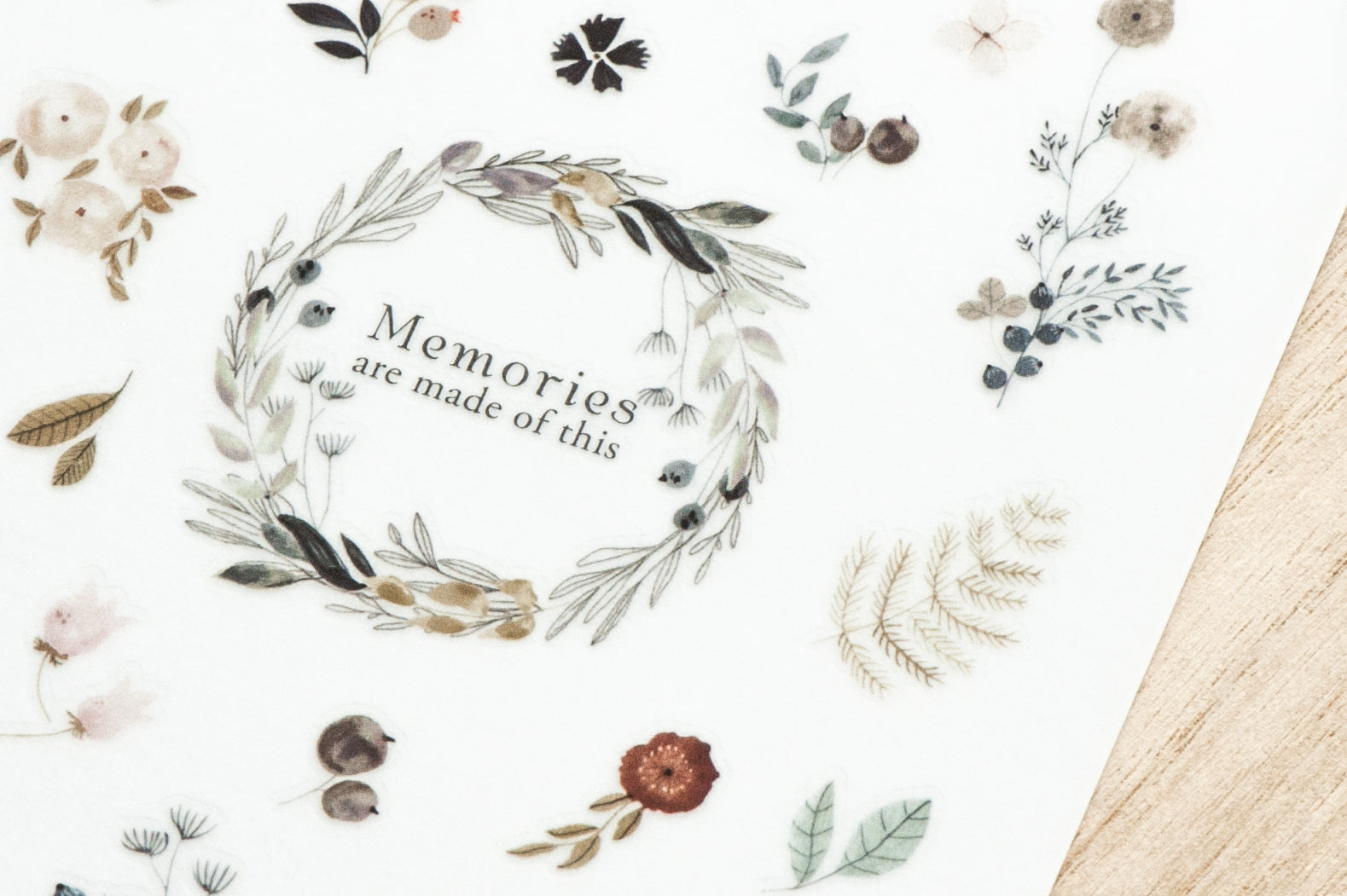 MU Print-on Stickers - Autumn Memories