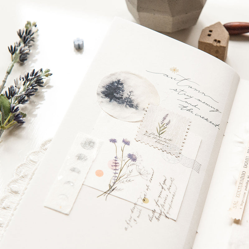 MU Print-on Stickers - Delicate Blue